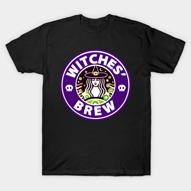 Witches Brew T-Shirt by Francielandia